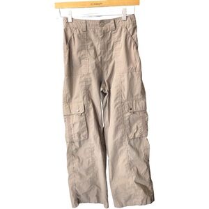 Orange Kiss Women's Casual Tan Cargo Pants